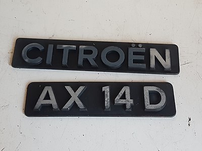 Monogramme hayon pour citroen - monogramme,