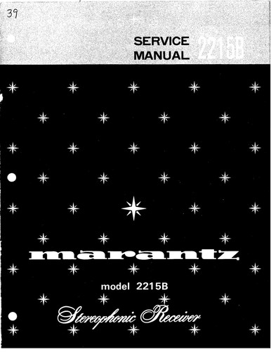 Service manuel instructions - service, d'instructions