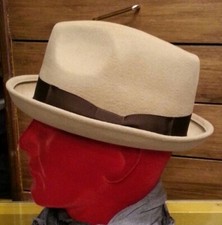 Chapeau Pork Pie En Feutre De
