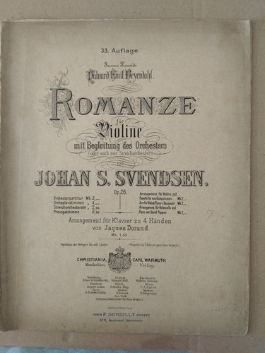 Partition ancienne violon - ancienne,