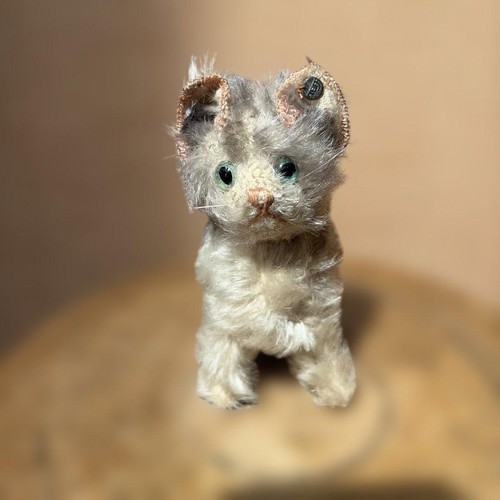 Peluche ancienne steiff chat - peluche,
