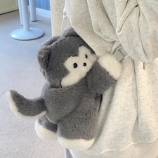 Sac à dos en peluche