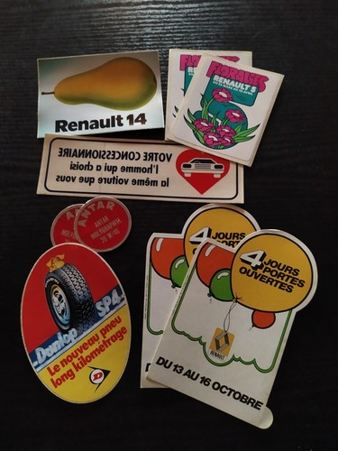 Autocollants ancien renault - ancien,