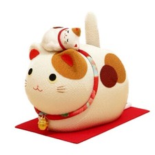 Kyoto Chirimen Maneki Neko