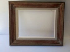 cadre bois patiné feuillure