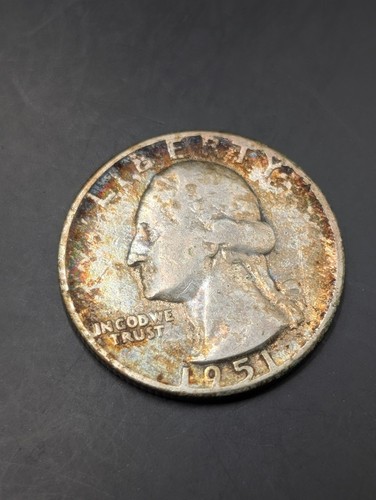 1951 usa silver washington - usa,