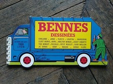 Yves CHALAND - BENNES DESSINEES - Octobre des arts- 1986- LYON - Medicis