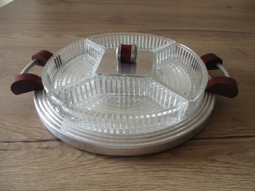 Plateau miroir serviteur - plateau,