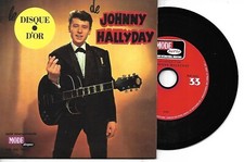 CD CARTONNE CARDSLEEVE JOHNNY HALLYDAY LE DISQUE D'OR 12 TITRES VINYL REPLICA TB