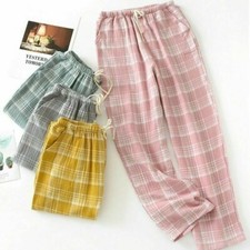 Femme Carreaux Pantalon Pyjama
