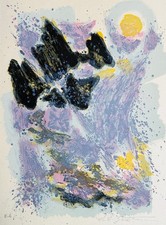 Maurice-Elie SARTHOU - "Le Bateau Ivre" - Lithographie originale signée - II