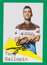 CYCLISME carte cycliste TONY
