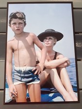 Sublime et grande photographie BRIGITTE BARDOT avec Nicolas