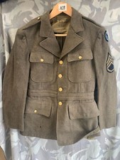 Original WW2 Era Armée Américaine / New York État Police Rétro Veste - 39