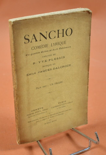 Sancho comédie lyrique r - sancho,