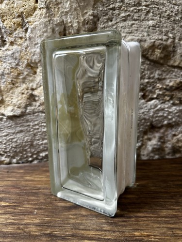 Brique verre style vintage - brique, de