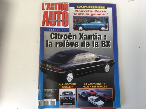 Action auto 372 1992 - auto, n°372