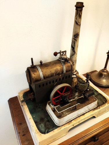 Machine vapeur jouet ancien - machine,