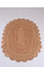 Tapis ovale jute naturel - ovale, en