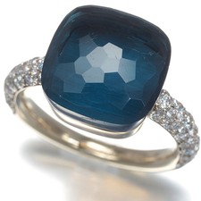Auth Pomellato Ring Topaz
