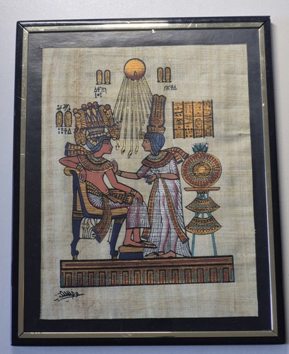 Peinture égyptienne sur