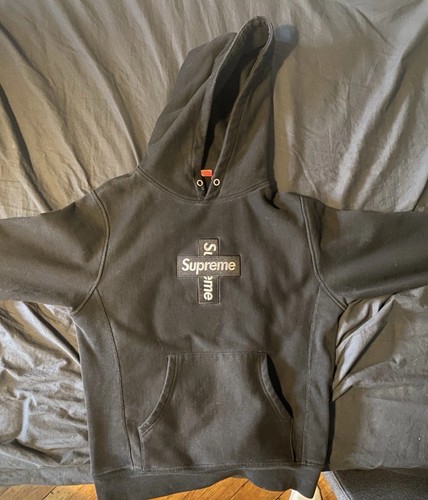 Supreme cross box logo hoodie - supreme,