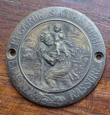Plaque médaille objet