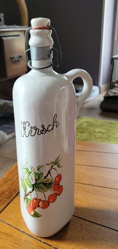 Belle ancienne bouteille - et,
