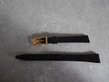 bracelet  montre dame cuir noir