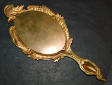 Face à main en bronze XIXe