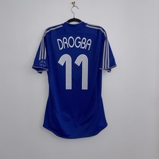 Maillot de Football Jersey Shirt CHELSEA Maglia  DROGBA 2006 2007 2008 Camiseta