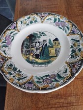 ASSIETTE NAPOLEON FAIENCE