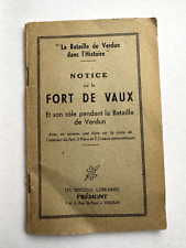 LIVRE NOTICE SUR LE FORT DE