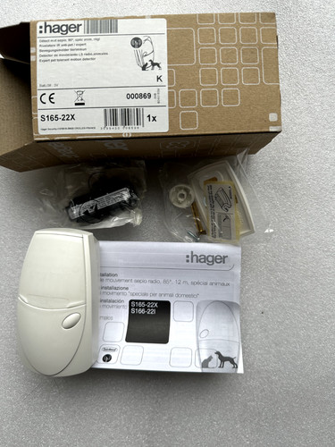 Détecteur hager s165 - détecteur, s165-22x