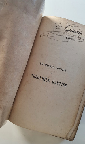 Gautier premières poésies - t.gautier-premières,
