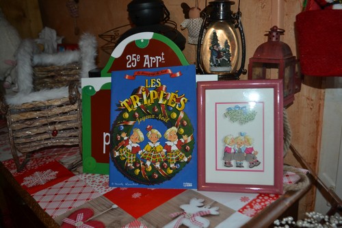 Livre decoupage les triples - livre,