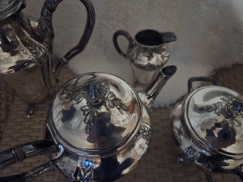 Somptueux ancien service - ancien,