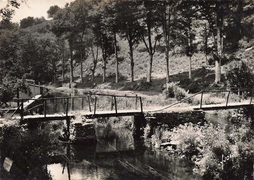 Pont aven passerelle - aven, du
