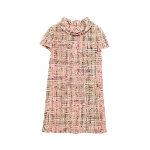 Robe tweed boutonnée - en,