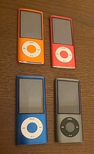 Lot 4x Apple Ipod Nano En Panne - Batterie HS - Baladeur Mp3 - A1320 - 5ème Gen