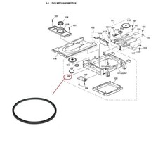 CD Loading Rubber Belt
