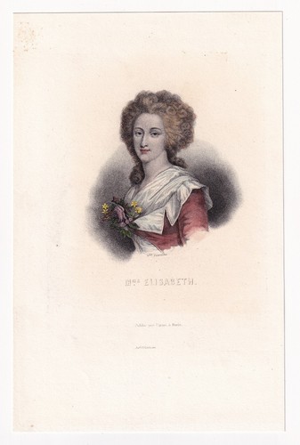 Portrait madame élisabeth - portrait,