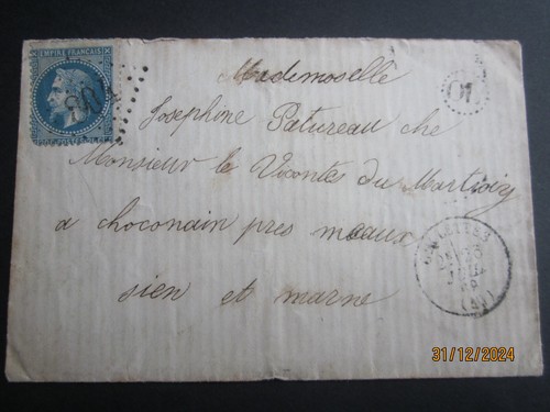 Lettre 804 cellettes 40 - 804,