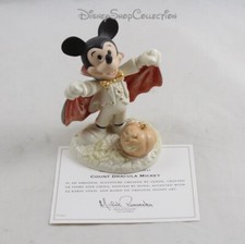 Figurine Mickey DISNEY Lenox Count Dracula Mickey Halloween porcelaine Showcase