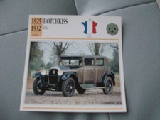 CARTE FICHE HOTCHKISS AM2