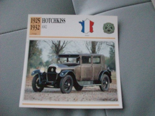 Carte fiche hotchkiss am2 - hotchkiss,