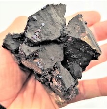 minéraux RARE une centaine de cristaux cuprite rouge sur gangue Mexique 335 gram