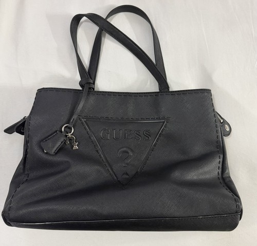 Guess black handbag classic - black,