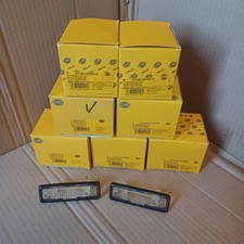 Hella x2 éclairages de plaque BMW 3 E30 5 E28 6 E24 7 E23 sans boite
