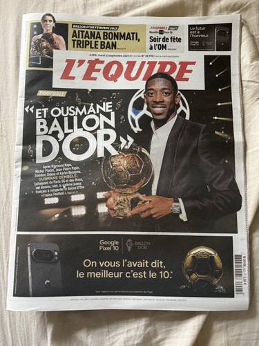 Journal equipe 23 - journal, l'equipe